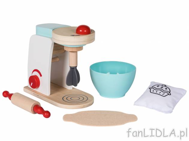 Drewniany zestaw do zabawy w kuchnię Playtive Junior, cena 39,99 PLN  

Opis