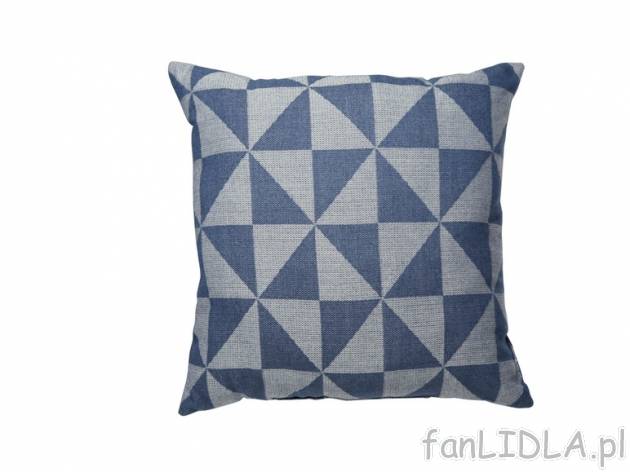 Dwustronna poduszka ozdobna 45 x 45 cm Meradiso, cena 24,99 PLN za 1 szt. 
- prz&oacute;d ...