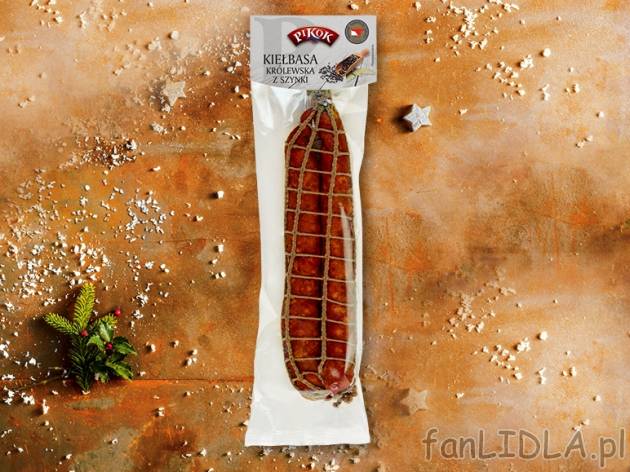 Pikok Kiełbasa królewska z szynki , cena 27,00 PLN za 1 kg