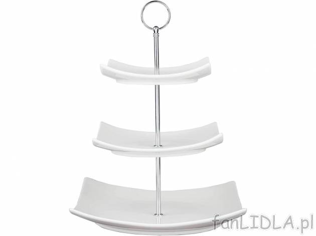 Piętrowa patera porcelanowa Ernesto, cena 39,99 PLN 
- wysokość: 33,5 cm
- od ...