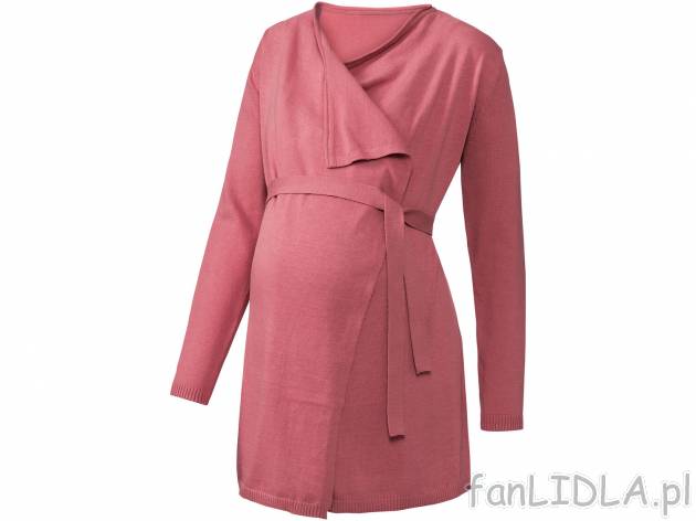 Kardigan ciążowy z biobawełny Esmara, cena 39,99 PLN 
- rozmiary: S-L
- 100% ...