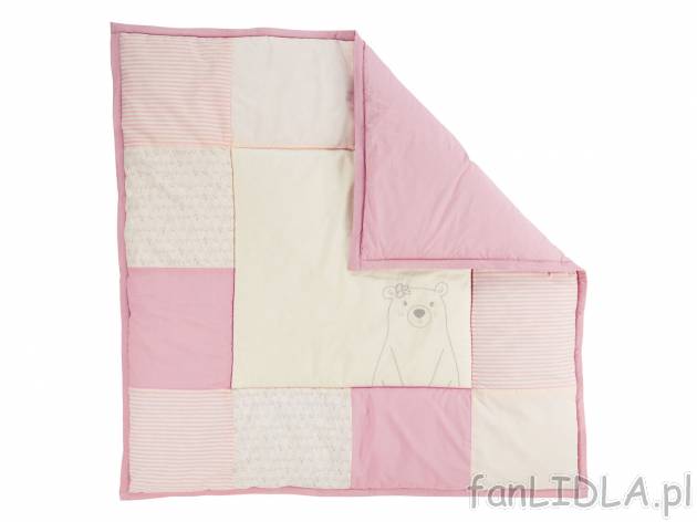 Patchworkowa kołderka dziecięca 3 w 1* Lupilu, cena 49,99 PLN 
*Produkt dostępny ...