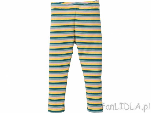 Legginsy dziecięce, 2 pary* Lupilu, cena 8,99 PLN 
*Artykuł dostępny wyłącznie ...