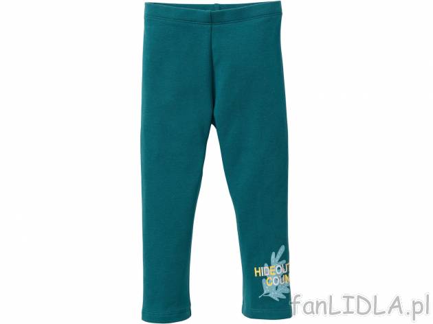 Legginsy dziecięce, 2 pary* Lupilu, cena 8,99 PLN 
*Artykuł dostępny wyłącznie ...