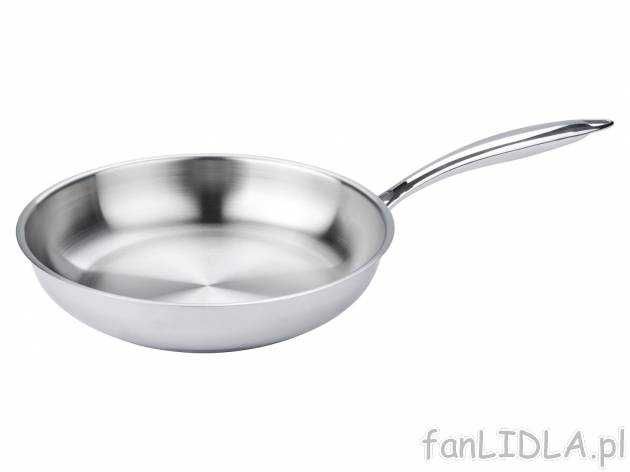 Patelnia ze stali szlachetnej Ø 24 cm Ernesto, cena 59,90 PLN 
- do wszystkich ...