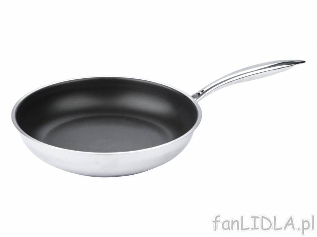 Patelnia ze stali szlachetnej Ø 24 cm Ernesto, cena 59,90 PLN 
- do wszystkich ...