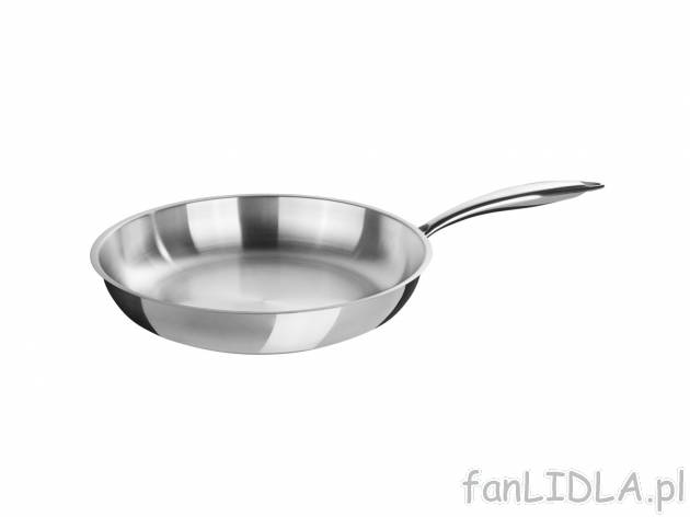 Patelnia ze stali szlachetnej Ø 28 cm Ernesto, cena 69,90 PLN 
- do wszystkich ...