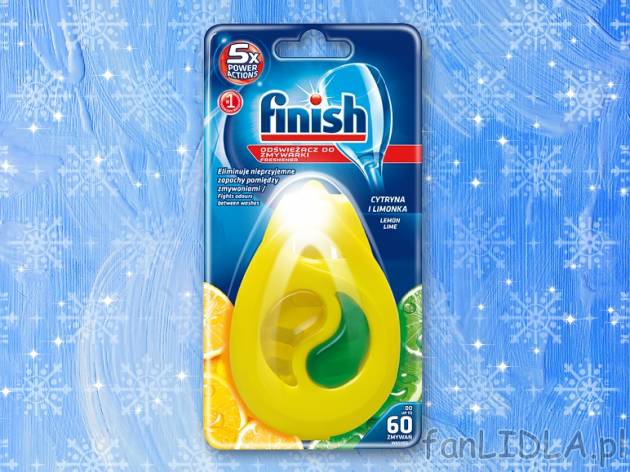 Finish, Odświeżacz do zmywarki Lemon , cena 9,00 PLN za 1 szt.
