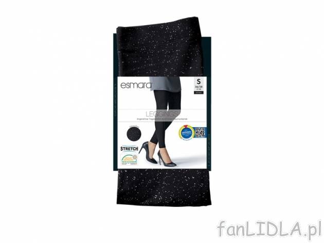 Legginsy Esmara, cena 19,99 PLN za 1 szt. 
- 95% bawełna, 5% elastan 
- rozmiary: ...