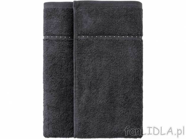 Ręcznik 70 x 140 cm 450 g/m² Miomare, cena 19,99 PLN 
3 kolory 
- miękkie i ...