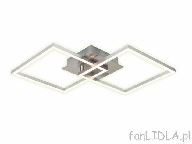 Lampa LED Livarno, cena 129,00 PLN 
- do montażu na ścianie lub sufcie
- barwa ...