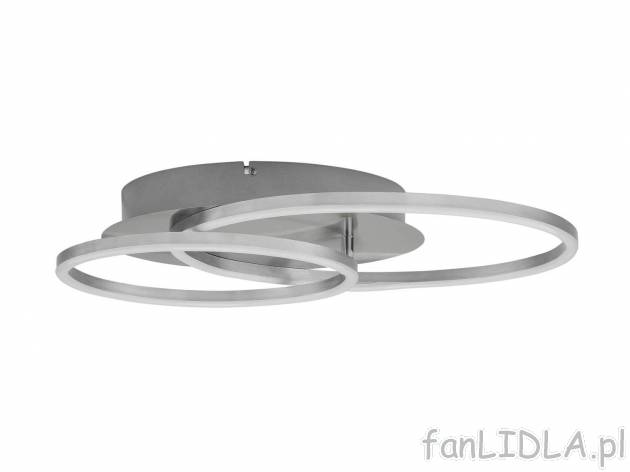 Lampa LED Livarno, cena 129,00 PLN 
- do montażu na ścianie lub sufcie
- barwa ...
