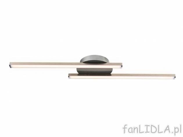 Lampa LED , cena 59,90 PLN 
- do montażu na ścianie lub sufcie
- obudowa o wyglądzie ...
