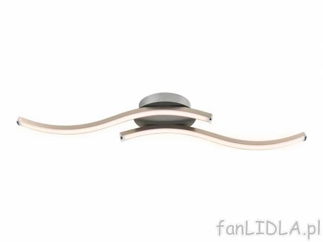 Lampa LED , cena 59,90 PLN 
- do montażu na ścianie lub sufcie
- obudowa o wyglądzie ...
