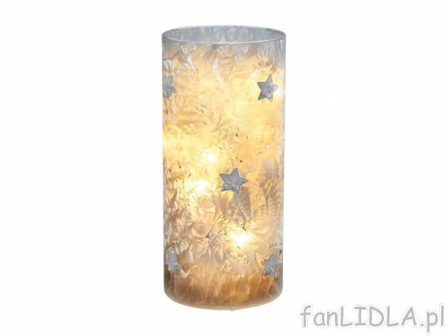 Lampka ozdobna LED Melinera, cena 19,99 PLN 
4 wzory 
- bezprzewodowa, zasilana ...