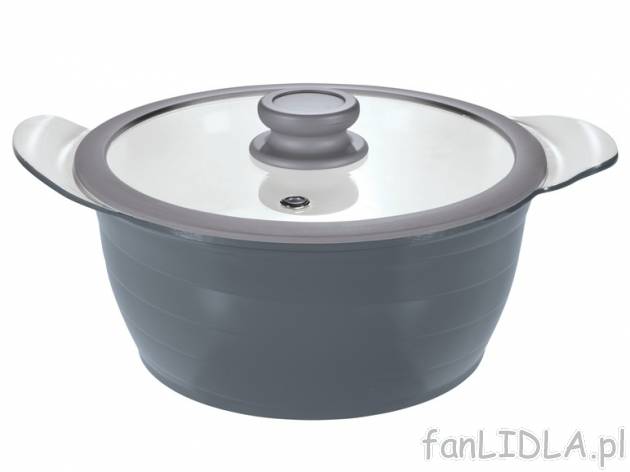 Garnek indukcyjny z odlewu aluminiowego 3,5 l Ernesto, cena 79,90 PLN za 1 szt. ...