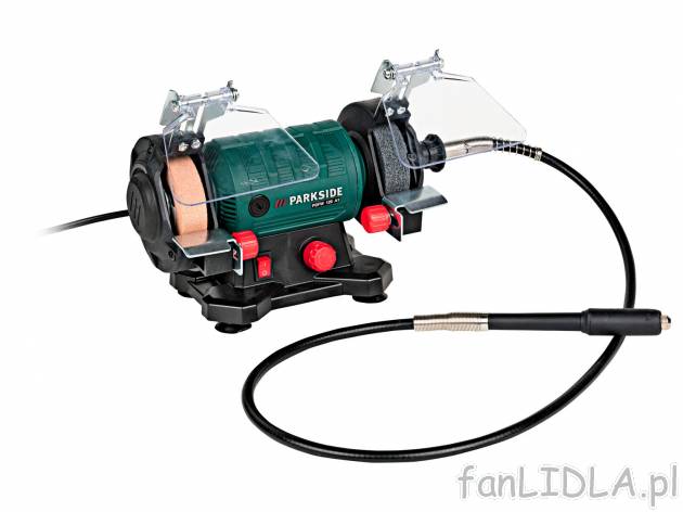 Szlifierka stołowa z giętkim wałem 120 W Parkside PDFW 120 A1, cena 89,00 PLN ...