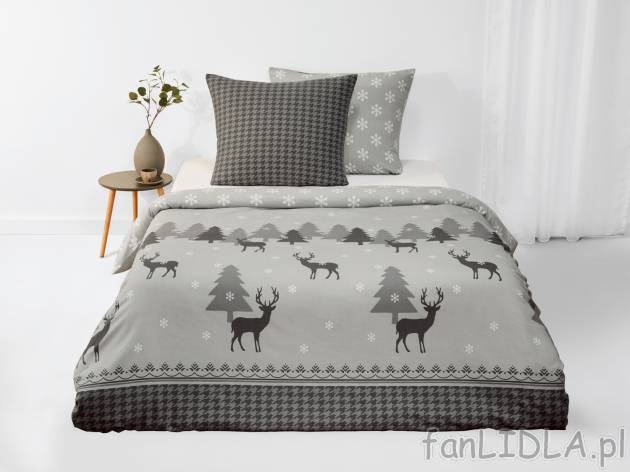 Pościel z flanelą Meradiso, cena 55,00 PLN 
2 POSZEWKI NA PODUSZKĘ 70 X 80 CM, ...