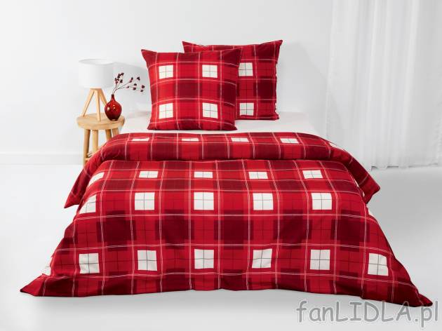 Pościel z flanelą Meradiso, cena 75,00 PLN 
2 POSZEWKI NA PODUSZKĘ 70 X 80 CM, ...
