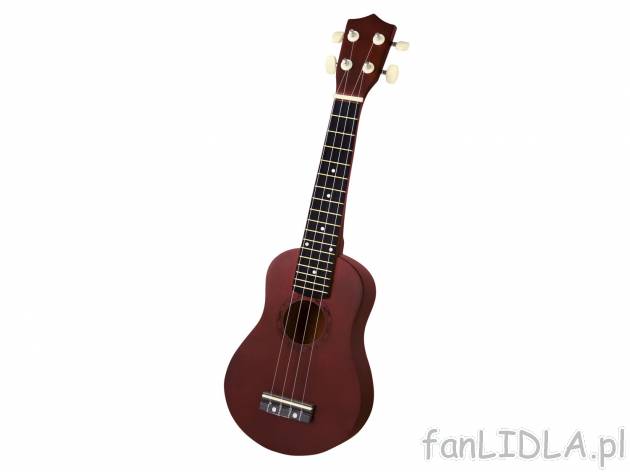 Ukulele Sheffield, cena 69,90 PLN 
- dł. całkowita: ok. 522 mm,
- menzurka: ...