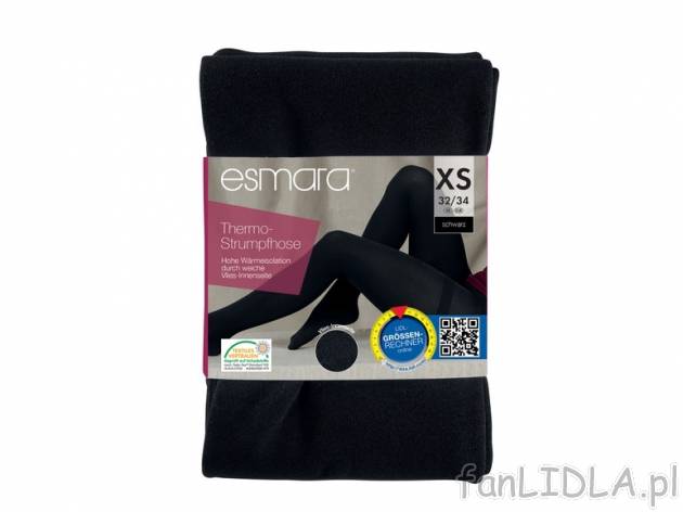 Rajstopy lub legginsy termiczne Esmara, cena 16,99 PLN za 1 para 
- rozmiary: S-L ...
