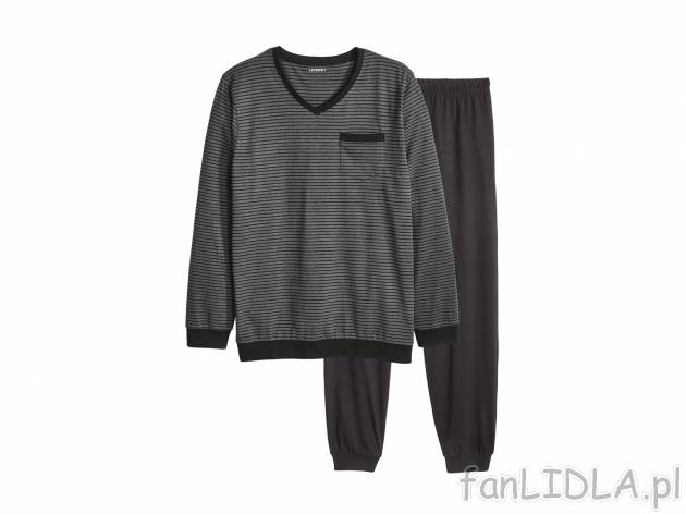 Piżama męska , cena 34,99 PLN za 1 opak. 
- rozmiary: M-XXL (nie wszystkie wzory ...
