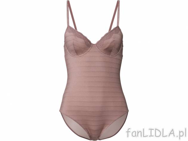 Body z koronką Esmara Lingerie, cena 34,99 PLN 
- rozmiary: 75B, 80B, 80C, 85B
Dostępne ...
