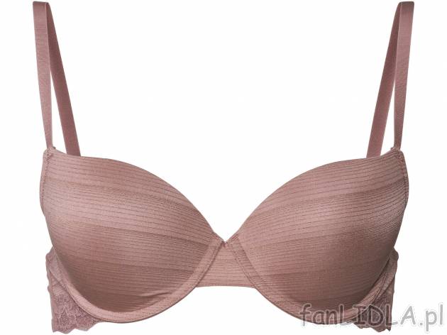 Koronkowy biustonosz push-up Esmara Lingerie, cena 22,99 PLN 
- rozmiary: 75B, ...