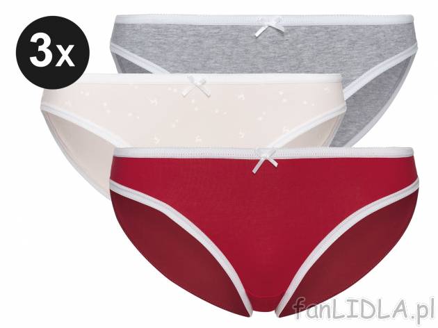 Majtki figi Esmara Lingerie, cena 19,99 PLN 
cena dot. wyłącznie zestawu 1 para ...