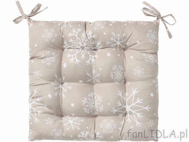 Poduszka na krzesło Meradiso, cena 12,99 PLN  
40 x 40 cm
Opis

- oeko