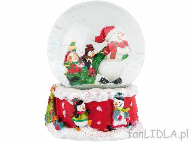 Kula śniegowa z pozytywką Melinera, cena 29,99 PLN  
-  10,7 x 14 cm (⌀ x wys.)
Opis