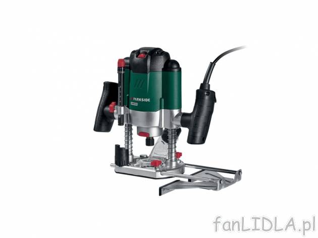 Frezarka górnowrzecionowa 1200 W Parkside, cena 179,00 PLN za 1 szt. 
- do różnorodnej ...