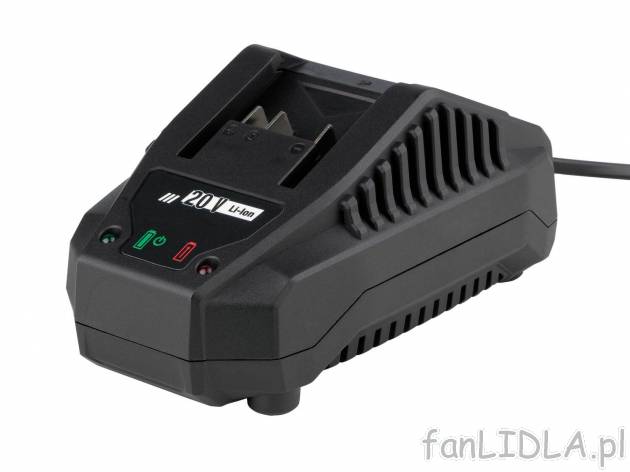 Ładowarka 20 V , cena 29,99 PLN 
- moc znamionowa: 65 W
- czas ładowania (przy ...