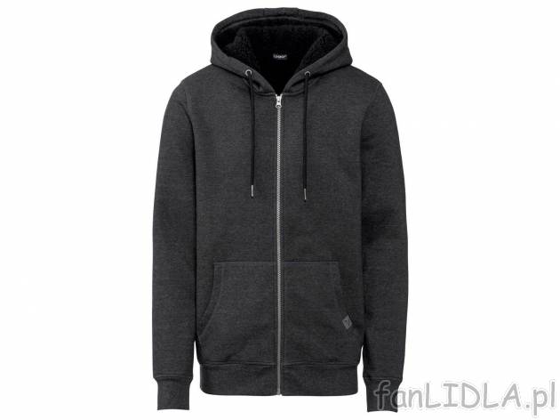 Bluza z tkaniny sweat Livergy, cena 64,90 PLN 
- rozmiary: M-XXL
- miękka, ciepła ...