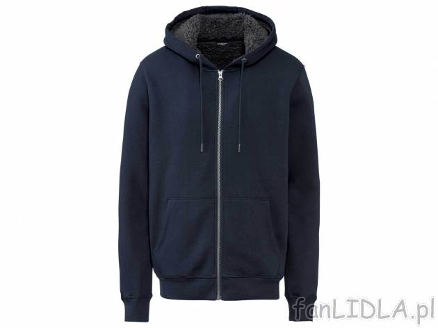 Bluza z tkaniny sweat Livergy, cena 64,90 PLN 
- rozmiary: M-XXL
- miękka, ciepła ...