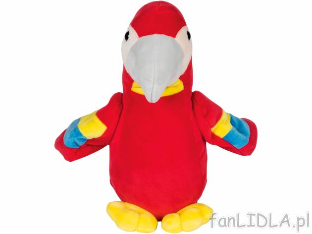 Paplająca papuga Playtive Junior, cena 39,99 PLN 
- powtarzająca słowa papuga ...