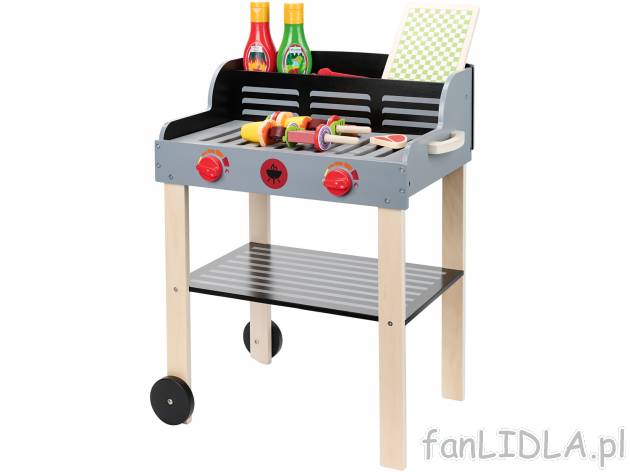 Grill na kółkach , cena 149,00 PLN 
- 46,5 x 59,5 x 34 cm (szer. x wys. x gł.)
Opis

- ...