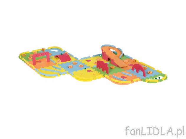 Tor kulkowy z pianki XXL Playtive Junior, cena 69,90 PLN 
- 1 element: 30 x 30 x ...