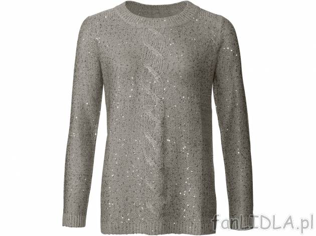Sweter Esmara, cena 39,99 PLN 
- rozmiary: XS-L
Dostępne rozmiary

Opis

- oeko
- ...