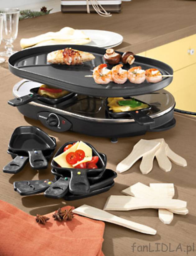 Grill elektryczny Raclette. Polecam taki grill - jest to urządzenie dobre do przygotowania ...