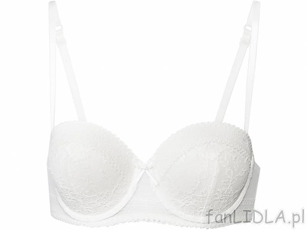 Biustonosz z koronką Esmara Lingerie, cena 22,99 PLN 
- rozmiary: 75B, 80B, 80C, ...