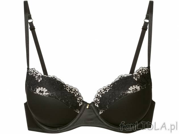 Biustonosz z koronką Esmara Lingerie, cena 22,99 PLN 
- rozmiary: 75B, 80B, 80C, ...