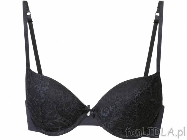 Biustonosz z koronką Esmara Lingerie, cena 22,99 PLN 
- rozmiary: 75B, 80B, 80C, ...