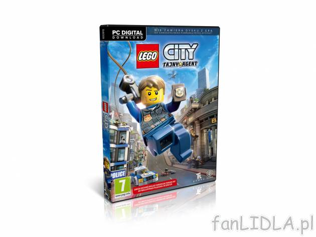 Gra PC. Lego City. Tajny Agent , cena 69,90 PLN za 1 szt. 
Uwaga! Gra nie zawiera ...