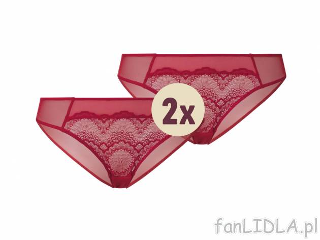 Majtki figi, 2 pary* Esmara Lingerie, cena 9,99 PLN 
*Artykuł dostępny wyłącznie ...