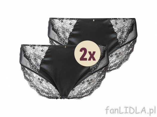 Majtki figi, 2 pary* Esmara Lingerie, cena 9,99 PLN 
*Artykuł dostępny wyłącznie ...