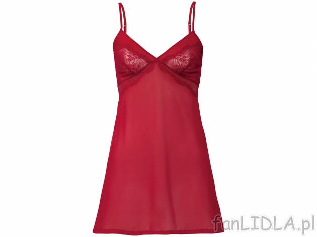 Koszulka z koronką Esmara Lingerie, cena 29,99 PLN 
- rozmiary: S-L
Dostępne rozmiary

Opis

- ...