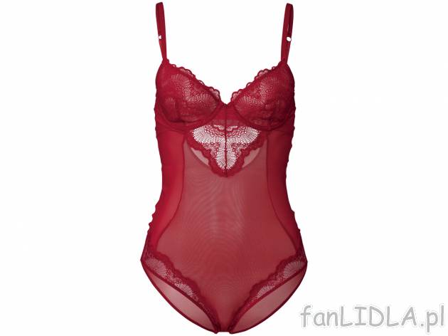 Body koronkowe Esmara Lingerie, cena 29,99 PLN 
- rozmiary: 75B, 80B, 80C, 85B
Dostępne ...