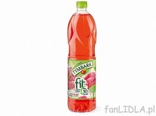 Tymbark Napój jabłko-malina-zielona herbata , cena 2,00 PLN za 1,5 l/1 but., 1 ...