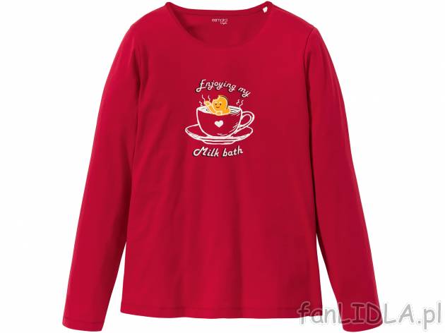 Piżama damska Esmara Lingerie, cena 39,99 PLN 
- 100% bawełny
- rozmiary: S-L
Dostępne ...